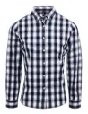 CAMISA MULLIGAN CHECK LADIES COTTON LONG SLEEVE SHIRT PREMIER PR350