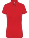 POLO LADIES' SHORT SLEEVE JERSEY POLO SHIRT KARIBAN K263