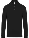POLO MEN'S LONG SLEEVE JERSEY POLO SHIRT KARIBAN K264