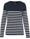 JERSEY LADIES' SAILOR JUMPER KARIBAN K990