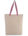 BOLSA SHOPPER BAG WITH GUSSET AND CONTRAST COLOUR HANDLE KIMOOD KI0278