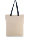 BOLSA SHOPPER BAG WITH GUSSET AND CONTRAST COLOUR HANDLE KIMOOD KI0278