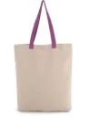 BOLSA SHOPPER BAG WITH GUSSET AND CONTRAST COLOUR HANDLE KIMOOD KI0278