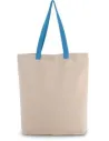 BOLSA SHOPPER BAG WITH GUSSET AND CONTRAST COLOUR HANDLE KIMOOD KI0278