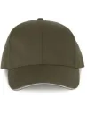 GORRA OEKOTEX CERTIFIED 6 PANEL CAP WITH SANDWICH PEAK WK WKP145