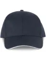 GORRA OEKOTEX CERTIFIED 6 PANEL CAP WITH SANDWICH PEAK WK WKP145