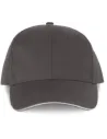 GORRA OEKOTEX CERTIFIED 6 PANEL CAP WITH SANDWICH PEAK WK WKP145