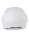 GORRA OEKOTEX CERTIFIED 6 PANEL CAP WITH SANDWICH PEAK WK WKP145