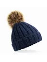 GORRO INFANT FUR POM POM CHUNKY BEANIE BEECHFIELD BF412A