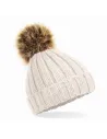 GORRO INFANT FUR POM POM CHUNKY BEANIE BEECHFIELD BF412A