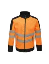 SOFTSHELL HI- VIS PRO 3 LAYER SOFSHELL REGATTA TRA625