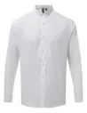 CAMISA BANDED COLLAR "GRANDAD" LONG SLEEVE SHIRT PREMIER PR258