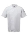 CHAQUETA CHEF'S ZIP-CLOSE SHORT SLEEVE JACKET PREMIER PR906