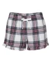 SHORTS WOMEN'S TARTAN FRILL SHORTS SKINNI FIT SK082
