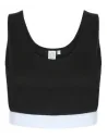 TOP FASHION CROP TOP SKINNI FIT SK236