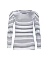 CAMISETA MANGA LARGA MARINE WOMEN SOL´S 1403
