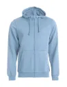SUDADERA CON CAPUCHA BASIC HOODY FULL ZIP CLIQUE 021034