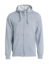 SUDADERA CON CAPUCHA BASIC HOODY FULL ZIP CLIQUE 021034