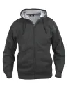 SUDADERA CON CAPUCHA BASIC HOODY FULL ZIP CLIQUE 021034
