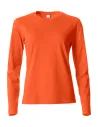 CAMISETA BASIC-T L/S LADIES CLIQUE 029034
