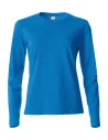CAMISETA BASIC-T L/S LADIES CLIQUE 029034