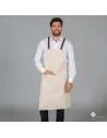 DELANTAL CON PETO ESTERILLA TEJIDO ORGÁNICO 91X74 CM GARYS 158600