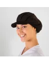 GORRA MUJER REJILLA Y VISERA RÍGIDA BLANCA (Paq. 10 un.) GARYS 422000