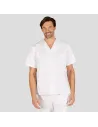BLUSA SANITARIO UNISEX PICO SARGA BLANCA GARYS 601000