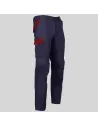 PANTALÓN UNISEX MULTIBOLSILLOS ELÁSTICO ARCE COMBINADO GARYS 7502C1
