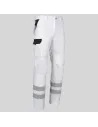 PANTALÓN UNISEX MULTIBOLSILLOS ELÁSTICO ARCE COMBINADO + 2 BANDAS REFLECTANTES GARYS 7502CB