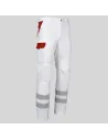 PANTALÓN UNISEX MULTIBOLSILLOS ELÁSTICO ARCE COMBINADO + 2 BANDAS REFLECTANTES GARYS 7502CB