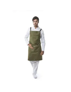 DELANTAL CON PETO LAUREL UNISEX COSIDO LENTO CC1983B 28