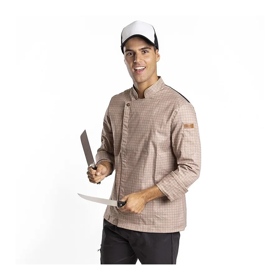 CHAQUETA COCINA HOMBRE DELICIA COSIDO LENTO CC1415 D32