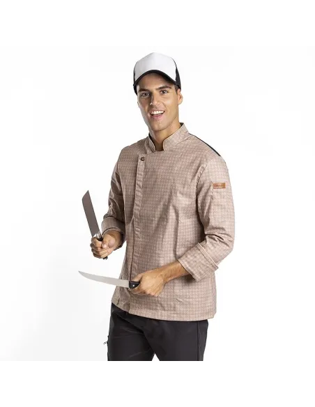 CHAQUETA COCINA HOMBRE DELICIA COSIDO LENTO CC1415 D32
