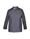 CHAQUETA COCINERO CBRO LYON WEST TEXTIL-R CC1410 D28