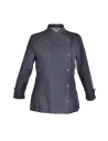 CHAQUETA COCINERO SRA NIZA WEST TEXTIL-R CC1460 D28