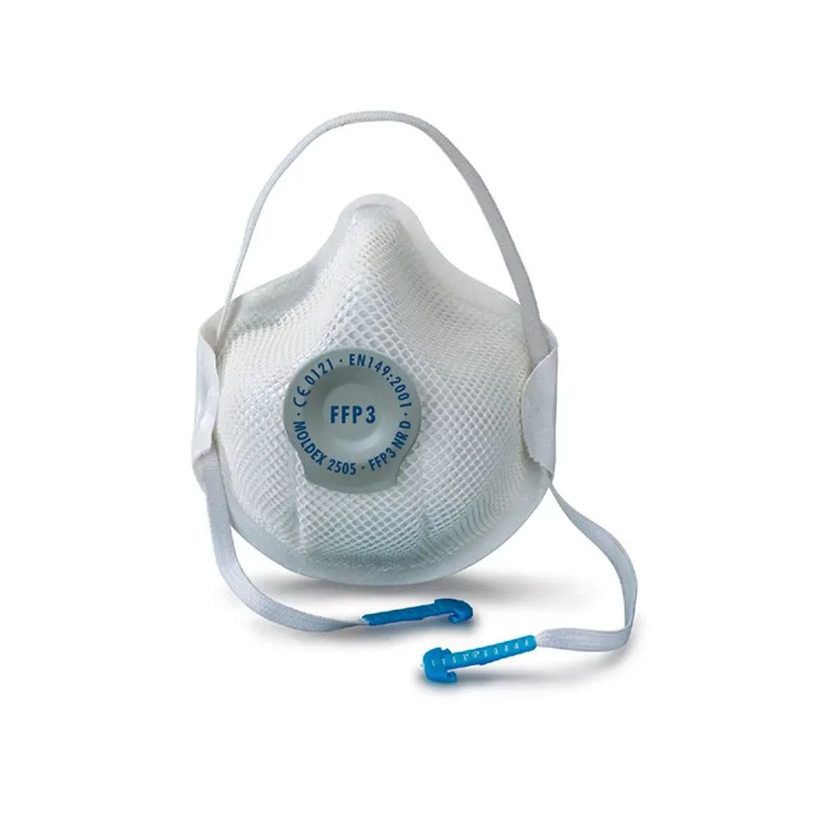 MASCARILLA (10 UN) FFP3 VALVULA MOLDEX MX2505