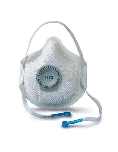MASCARILLA (10 UN) FFP3 VALVULA MOLDEX MX2505