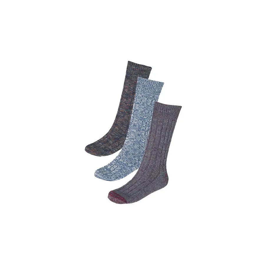 CALCETIN (3 PARES) TRABAJO JASPEADO ISSALINE 706