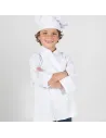 CHAQUETA COCINERO INFANTIL BLANCA GARYS 950100