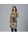 DELANTAL PETO ESTAMPADO FLORES 88X74 CM GARYS 100035