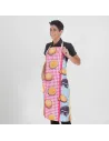 DELANTAL PETO BOLSILLO ESTAMPADO GARYS 153100