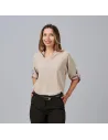 BLUSA MUJER MANGA ROLL UP MICAELA GARYS 240005