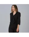BLUSA MUJER CUELLO SOLAPA LAZO FLAVIA GARYS 240009