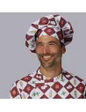 GORRO GRAN CHEF ALGODON ESTAMPADO GARYS 400019