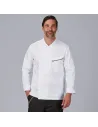 CHAQUETA COCINA UNISEX SATEN ALGODON VICO GARYS 930046