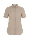 CAMISA MANGA CORTA STRETCH MUJER VELILLA 405018S