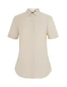 CAMISA OXFORD STRETCH MANGA CORTA MUJER VELILLA 405025S