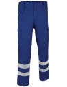 PANTALON CON BANDAS ALTA VISIBILIDAD DRILL VALENTO PAVADRI