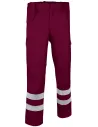 PANTALON CON BANDAS ALTA VISIBILIDAD DRILL VALENTO PAVADRI